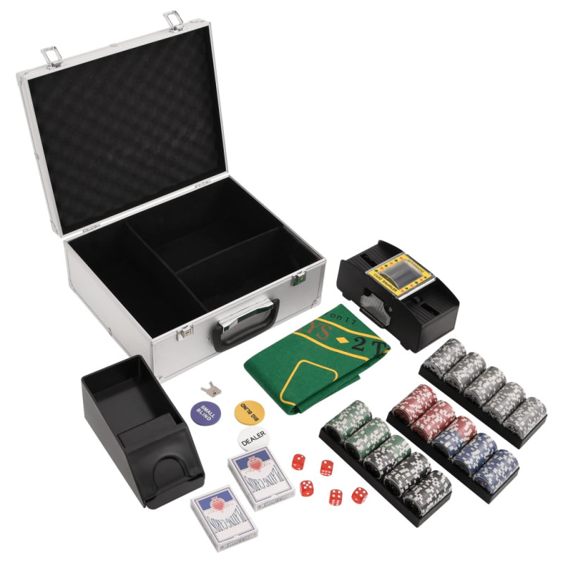 Jeu de jetons de poker 300 pcs 11,5 g