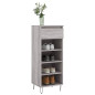 Armoire à chaussures Sonoma gris 40x36x105 cm Bois d ingénierie