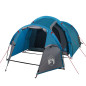 Tente de camping tunnel 2 personnes bleu imperméable