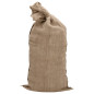 Sacs en jute 10 pcs 65x135 cm 100 % jute 340 g m²