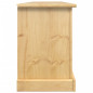 Armoire à chaussures Corona 99x32x47 cm bois de pin massif