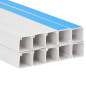 Goulotte de câble auto adhésive 10x10 mm 10 m PVC