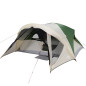 Tente de cabine familiale 6 personnes vert imperméable