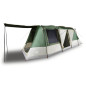 Tente de camping tunnel 4 personnes vert imperméable