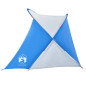 Tente de plage 2 personnes bleu azuré escamotable imperméable