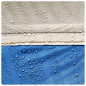 Tente de plage 2 personnes bleu azuré escamotable imperméable