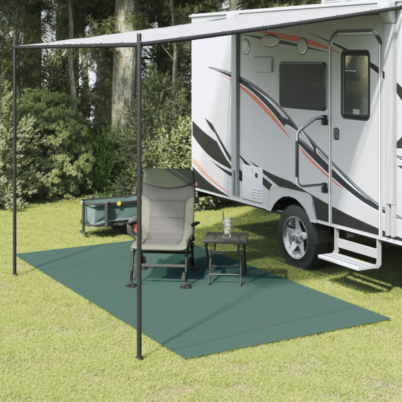 Tapis de sol de camping vert 4x2 m