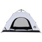 Tente de camping 4 personnes tissu occultant libération rapide