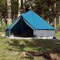 Tente familiale tipi 12 personnes bleu imperméable