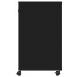 Support d imprimante avec roulettes noir 60x40x68,5 cm