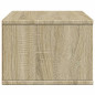 Support d imprimante chêne sonoma 40x32x22,5 cm bois ingénierie