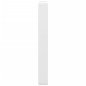 Supports d étagères pour lavabo 2 pcs blanc rectangulaire acier