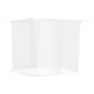 Moustiquaire suspendue 156 maille blanc 220x100x150 cm