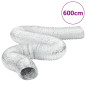 Conduit de ventilation aluminium 6 m Ø12,5 cm