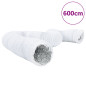 Conduit de ventilation aluminium et PVC 6 m Ø15 cm