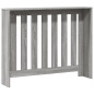 Cache radiateur sonoma gris 104x20x82 cm bois d ingénierie