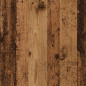 Cache radiateur vieux bois 104x20x82 cm bois d ingénierie