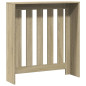 Cache radiateur chêne sonoma 78x20x82 cm bois d ingénierie