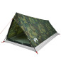 Tente de camping 2 personnes camouflage imperméable