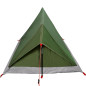 Tente de camping 2 personnes vert olive imperméable