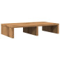 Support de moniteur chêne artisanal 50x27x10 cm bois ingénierie