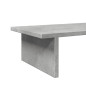 Support de moniteur gris béton 100x27x15 cm bois d ingénierie