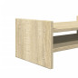 Support de moniteur chêne sonoma 50x27x20 cm bois d ingénierie