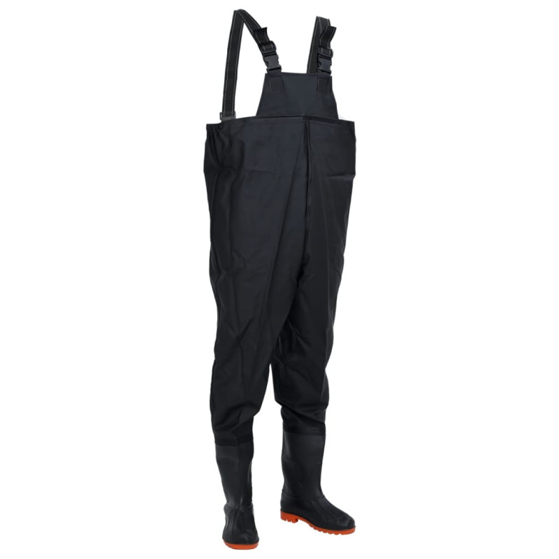 Cuissardes avec bottes noir taille 46