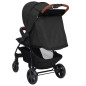 Poussette pour bébé 2 en 1 Anthracite Acier