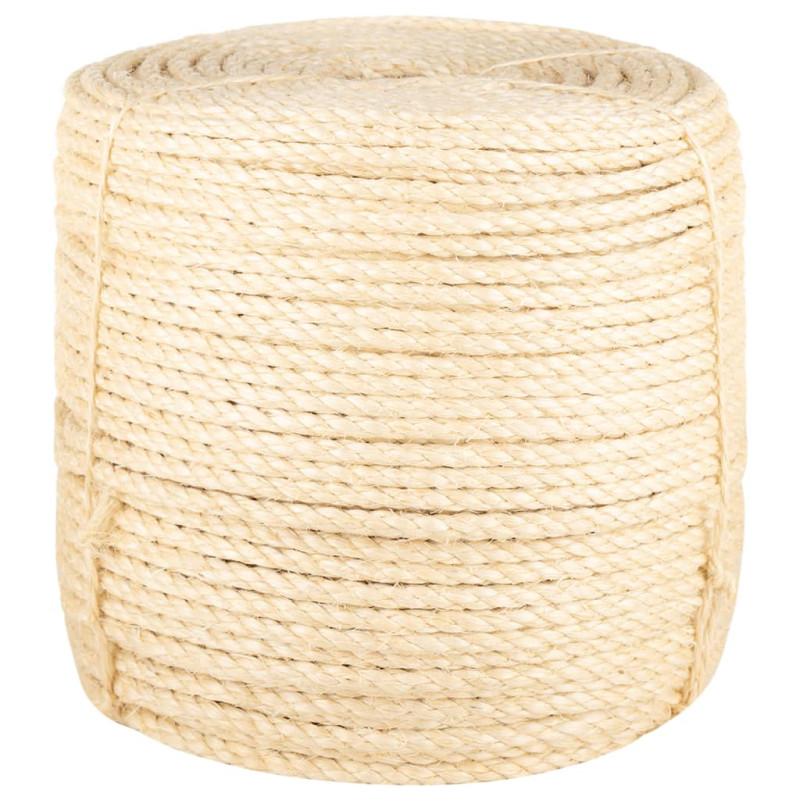 Corde 100 % sisal 8 mm 25 m