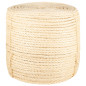 Corde 100 % sisal 8 mm 25 m