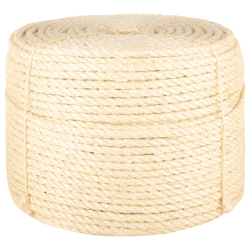 Corde 100 % sisal 10 mm 25 m