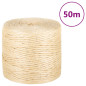 Corde 100 % en sisal 4 mm 50 m