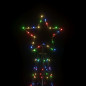 Arbre de Noël cône 500 LED Colorées 100x300 cm