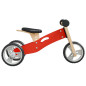 Vélo d équilibre pour enfants 2 in 1 rouge