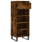 Armoire à chaussures Chêne fumé 40x36x105 cm Bois d ingénierie