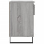 Armoire à chaussures Sonoma gris 70x36x60 cm Bois d ingénierie