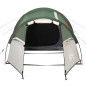 Tente de camping tunnel 2 personnes vert imperméable