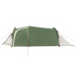 Tente de camping tunnel 2 personnes vert imperméable