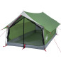 Tente de camping 2 personnes vert imperméable