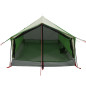 Tente de camping 2 personnes vert imperméable