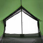 Tente de camping 2 personnes vert imperméable