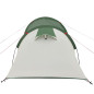 Tente de camping tunnel 3 personnes vert imperméable