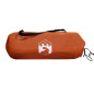 Tente de camping tunnel 3 personnes orange imperméable