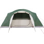 Tente familiale Crossvent 8 personnes vert imperméable