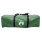 Tente de camping tunnel 4 personnes vert imperméable