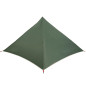 Tente familiale tipi 7 personnes vert imperméable