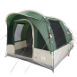 Tente de camping tunnel 3 personnes vert imperméable