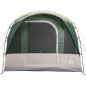 Tente de camping tunnel 3 personnes vert imperméable