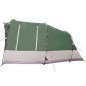 Tente de camping tunnel 3 personnes vert imperméable